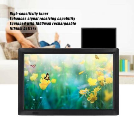 LEADSTAR 14 Inch ISDB-T Digital TV Portable Television with Stand for Home Car Outdoor Travel EU Plug 110-220V For Brazil/Chile 1