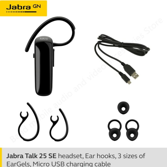 100% Original Jabra Talk 25 SE Wireless Headset Mono Bluetooth Headphones Talk25SE Business Earphones with Mic Handsfree In Car 1