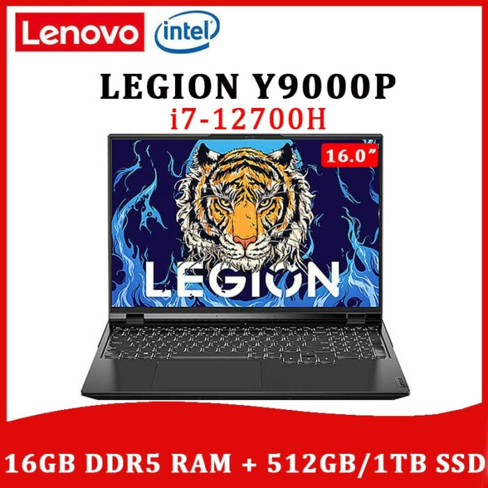 Lenovo Legion Y9000P 2022 New Gaming Laptop 12th Intel i7-12700H GeForce RTX3060/RTX3070Ti 8G 165Hz 16.0inch Notebook Windows 11 1