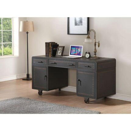 Actaki Desk in Sandy Gray 92430 1