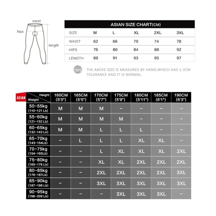 Santic Men Winter Cycling Pants Warm Cycling Tights Padded Cycle Leggings Bicycle Trouser-Reflective Windproof Black K7MB018 6