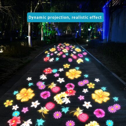 Custom Outdoor Creative Special Effect Pattern Light Led Dynamic Projection Lamp 1