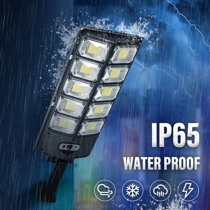 504LED Solar Light Outdoor IP65 Waterproof Super Bright Street Light with Remote Control Motion Sensor Street Garden Wall Light 4