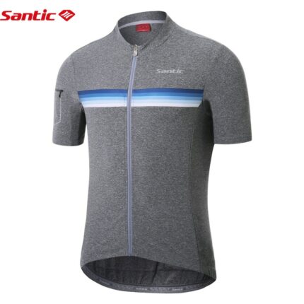 Santic Summer Men Cycling Jersey Short Sleeve Cuff Road Bike MTB Short Sleeve Breathable Jerseys AsianSize 1