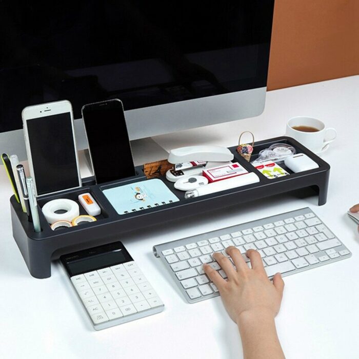 Z5 Desk Organizer Table Desktop Storage Holder Keyboard Drawer Office Keyboard Storage Rack Home Stationery Storage Accessories 3