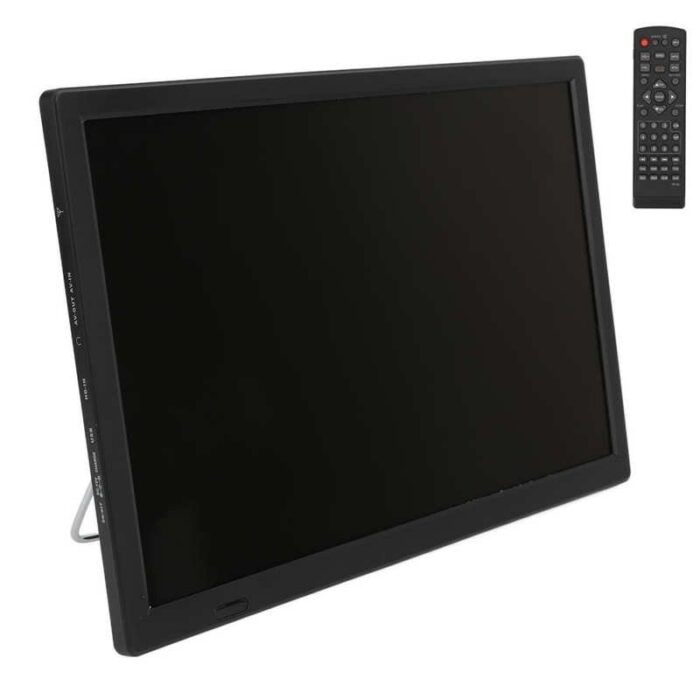 Leadstar 16 Inch Car Digital Television Intelligent Portable Widescreen LCD Display for Outdoor EU Plug 110‑220V 5