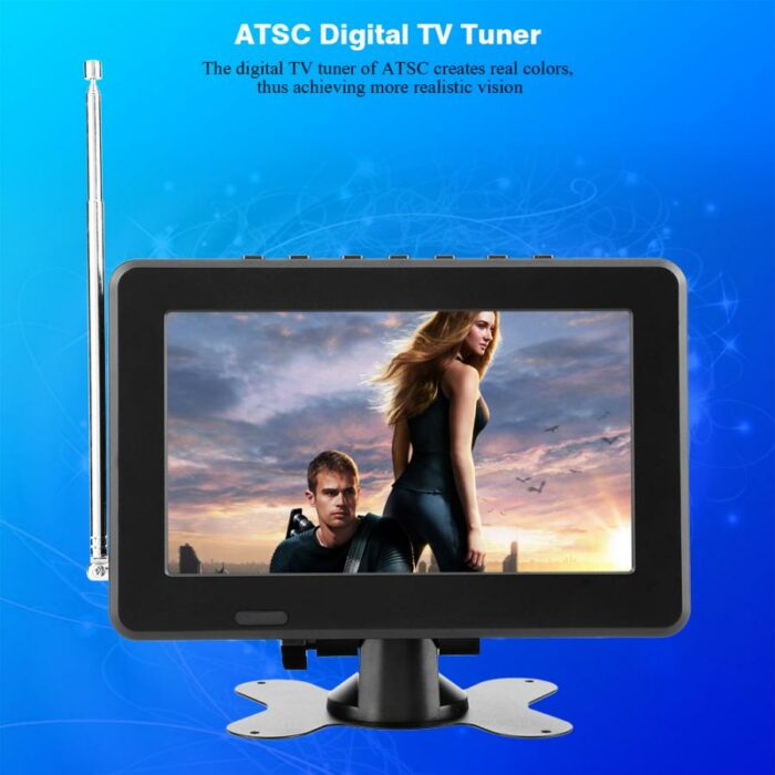 LEADSTAR 10" inch ATSC HD 1080P TV Portatil Digital LED Televisions FM Radio Stereo Car Lcd Television TV US Plug 100-240V 3