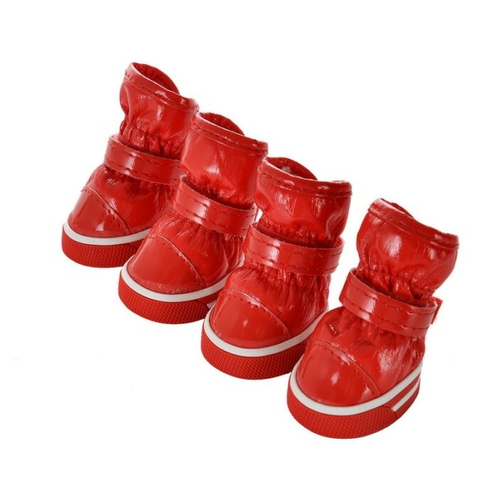 Winter Pet Dog Shoes For Small Dogs Warm Fleece Puppy Pet Shoes Waterproof Dog Snow Boots Chihuahua Yorkie Shoes Pet Products 4