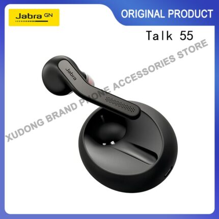 Original Jabra Talk 55 Wireless Mono Headset Bluetooth Earphones HD HandsFree with Dual Mic Earbuds Noise Cancellation In Car 1