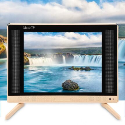 24 Inch High Definition LCD TV Portable Mini Television with Bass Sound Quality 110-240V US/AU/EU/UK Plug 2