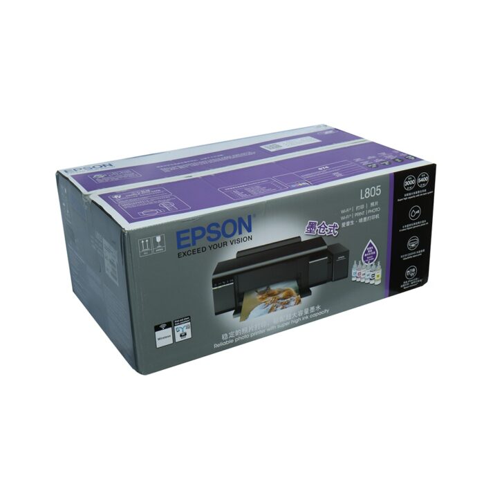 Inkjet A4 Size Printer for Epson L805 Printer with WIFI Pvc Card Printer For Doucument, CD, PVC Card 5