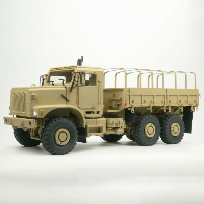 CROSSRC 1/12 RC Car TC6 6X6 6WD KIT Electric Remote Control Model Car Simulation Military Truck Adult Kids Toys Crawler Car 2