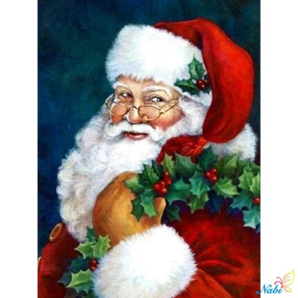 Nabi DIY 5d Diamond Painting Santa Claus Handmade Gift Full Square/Round Diamond Embroidery Cross Stitch Christmas Craft Kit Art 1