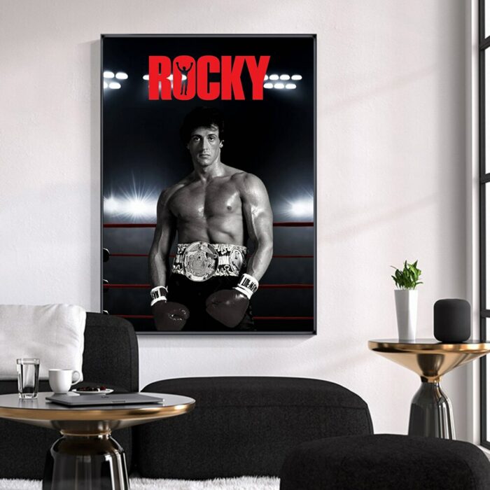 Boxing Bodybuilding Canvas Painting Posters Prints Wall Art Motivational Picture For Home Decor Suitable For Office Frameless 2