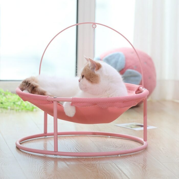 HOOPET Cat Bed Pet Hammock Cats Beds Indoor Cat House Mat for Warm Small Dogs Bed Kitten Window Lounger Cute Sleeping Mats 4