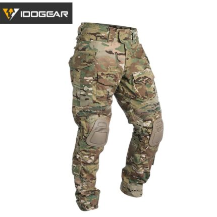 IDOGEAR G3 Combat Pants with Knee Pads Airsoft Tactical Trousers MultiCam CP gen3 Hunting Camouflage 3201 1