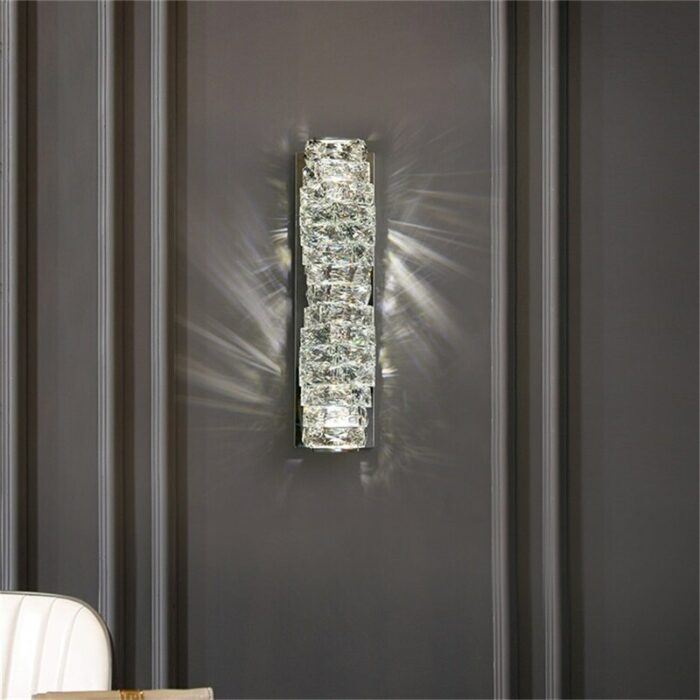 OUTELA Contemporary Luxury Wall Lamp Creative LED Lighting Scones Indoor Crystal Decorative Home Fixtures 4