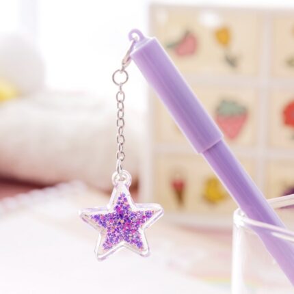 32 Pcs Girls' Unisex Pen Cute Star Pendant Cute Student Learning Stationery Examination Signature Pen Cheap Kawaii Stationery 2