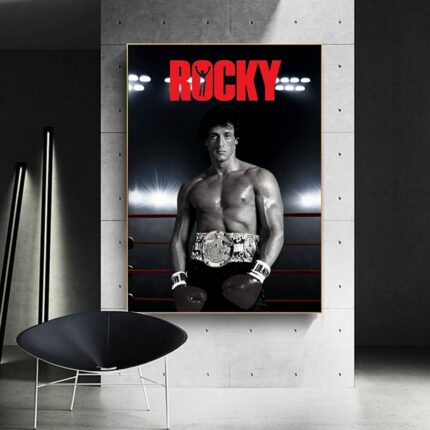 Boxing Bodybuilding Canvas Painting Posters Prints Wall Art Motivational Picture For Home Decor Suitable For Office Frameless 1