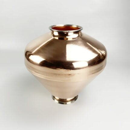 12L 4" OD119mm Copper Onion Head For Homebrewing Of Brandy Or Whiskey,Height 300mm,Thickness 2mm For Distillation 1