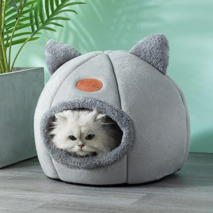 New Deep Sleep Comfort In Winter Cat Bed Iittle Mat Basket Small Dog House Products Pets Tent Cozy Cave Nest Indoor Cama Gato 1