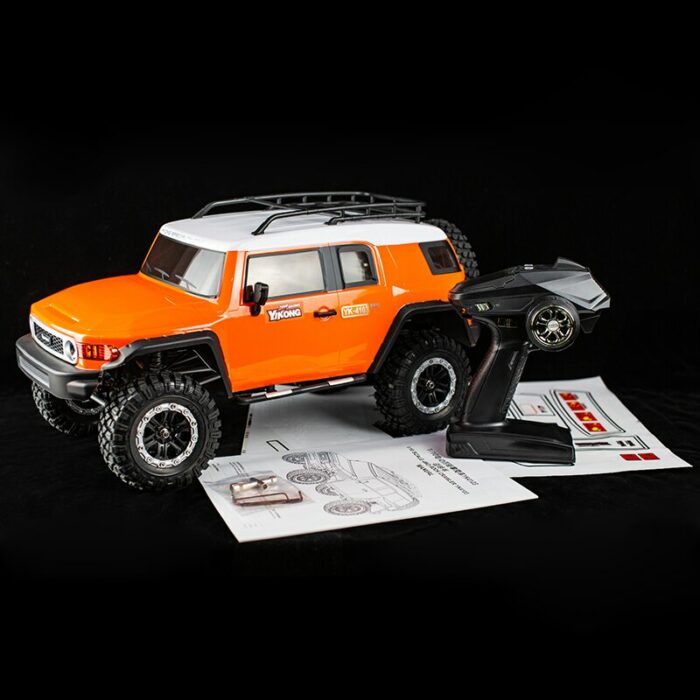 YIKONG YK4103 FJ 1/10 RC Electric Remote Control Model Car Crawler Rock Road Vehicle Crawler Adult Kids Toys Gifts 2.4GHz RTR 4