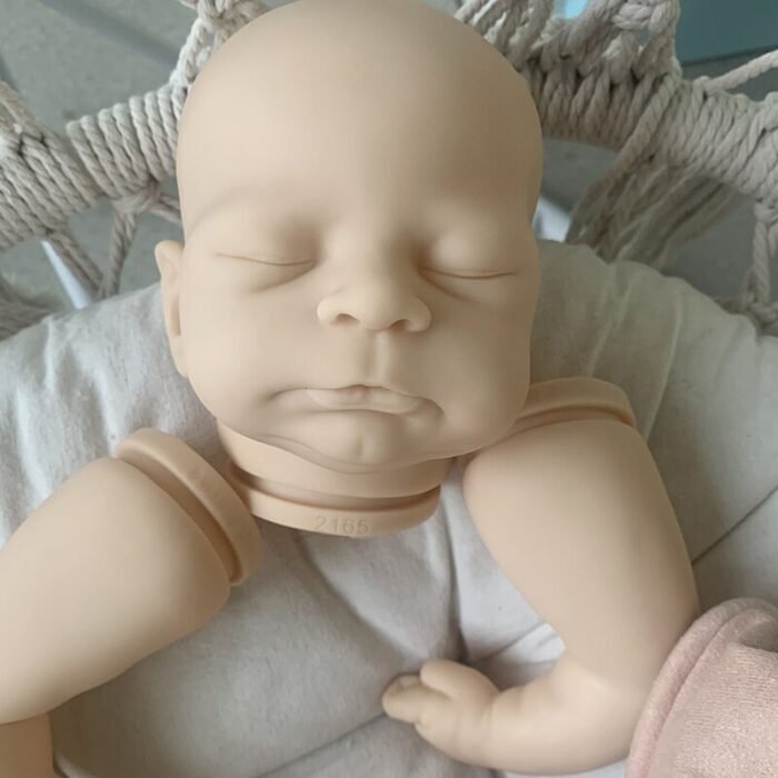 21inch Reborn Doll Kit Timothy Soft Touch Unfinished Unpainted Doll Parts Fresh Color DIY Blank Doll Kit Bebe Name on the neck 4