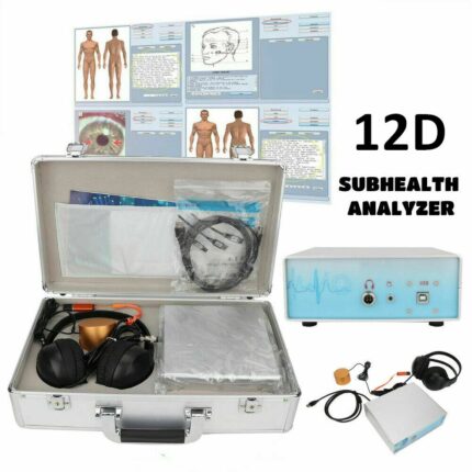 12D NLS CELL NLS AURA CHAKRA IRIS Scanner Sub Body Analyzer NON LINEAR Analyser Bio Analysis Quantum Bioresonance 1