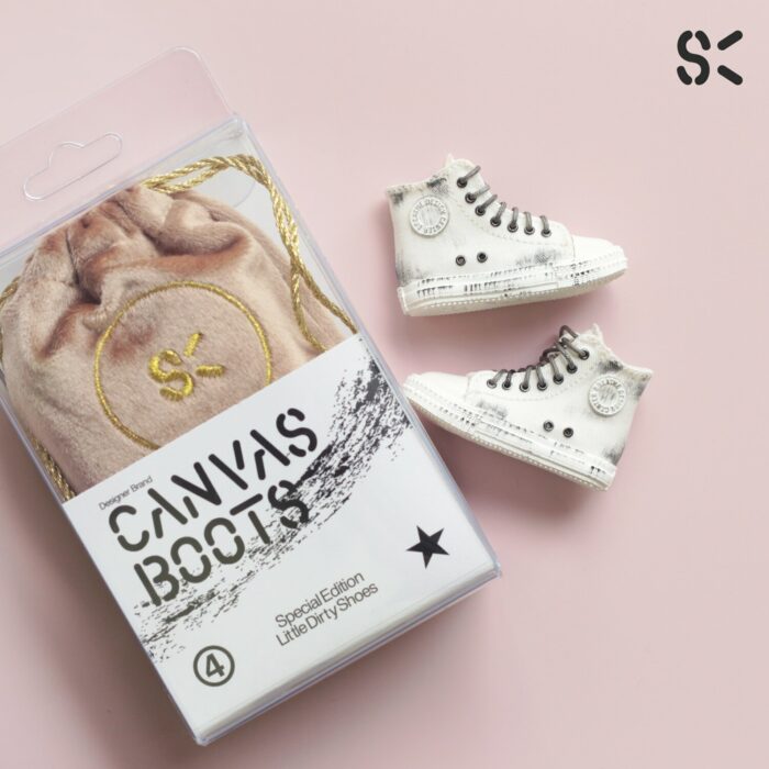 SK Couture Canvas Boots for YOSD, 1/6 BJD, MSD, MDD, 1/4BJD, 1/3BJD, Smartdoll 4