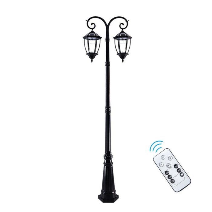 (H≈2.6M)[High-end] Solar street light, outdoor waterproof villa garden light, outdoor super bright led garden light 2