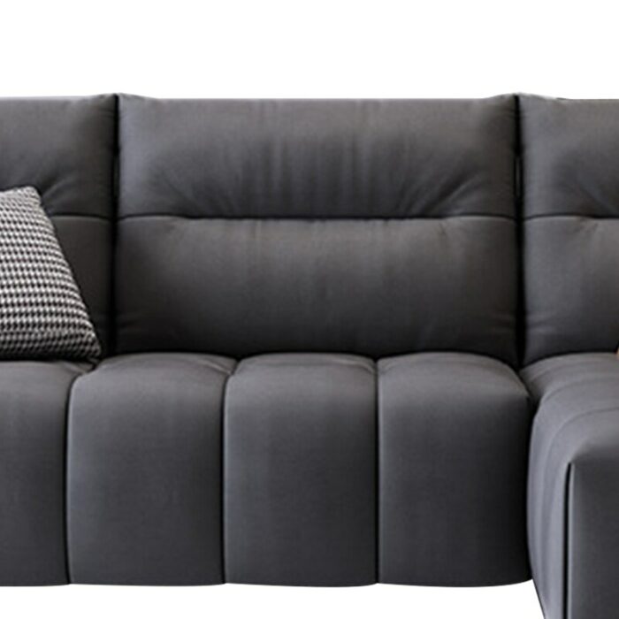 Convertible Combination sofa L-shaped Sofa gray 4