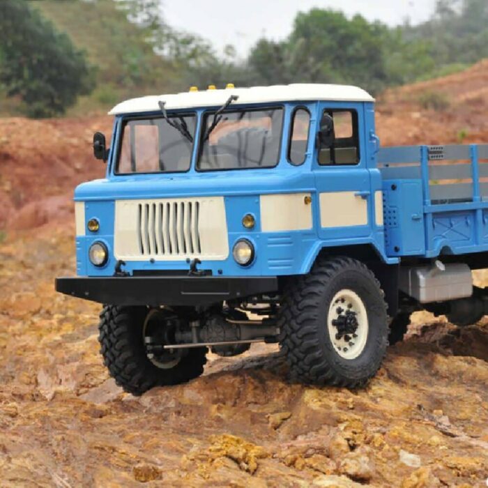 CROSSRC GC4 4WD 1/12 RC Car Freight Wagon Electric Remote Control Model Car Simulation Military Truck KIT Adult Kids Toys 4