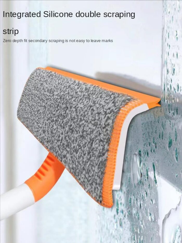 Window Clean Squeegee Mop Soft Microfiber Wiper Telescopic Glass Brush Multi-function Scraper Cleaning Dust Household Clean 3