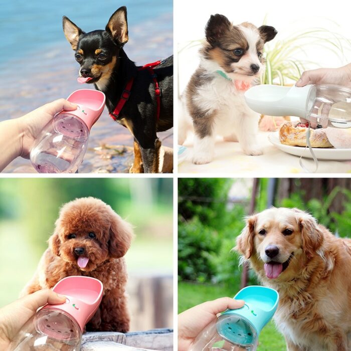 Portable Pet Dog Water Bottle For Small Large Dogs Travel Puppy Cat Drinking Bowl Outdoor Pet Water Dispenser Feeder Pet Product 5