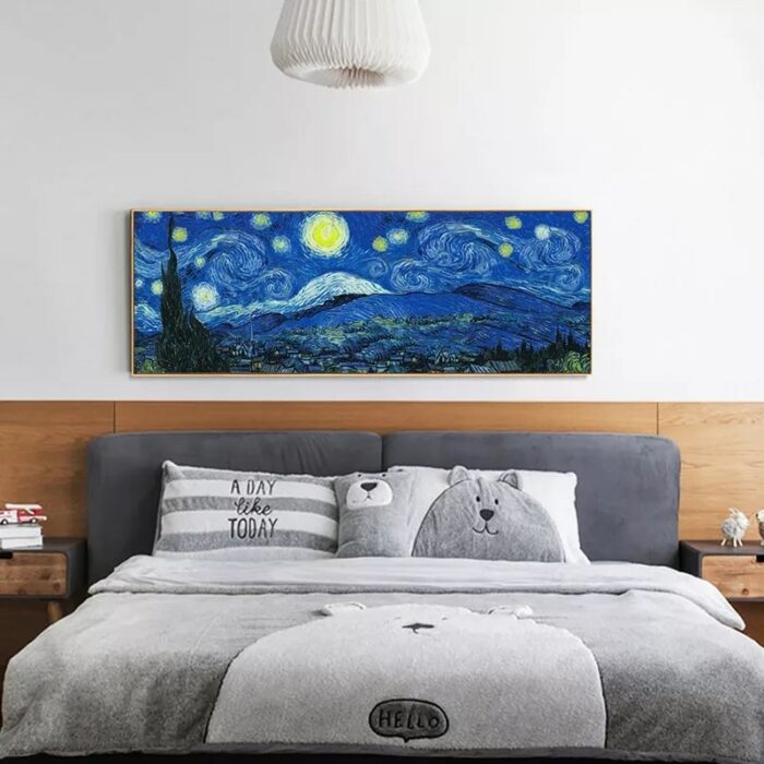 5D DIY Diamond Painting Van Gogh Starry Night Cross Stitch Kits Diamond Embroidery Mosaic Art Picture of Rhinestones home Decor 3