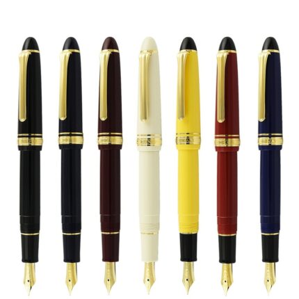 Sailor 11 - 1219 1201 PROFIT 14K Gold Torpedo Fountain Pen 1911s Standard Ivory White High-end Gift Calligraphy School Zoom Nib 1