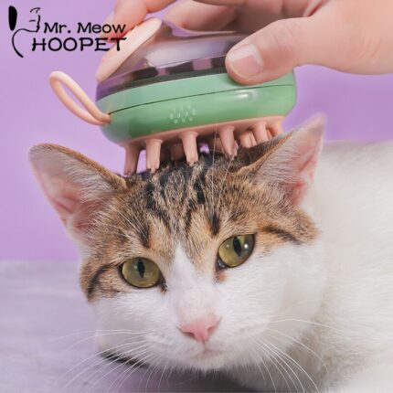 Hoopet Pet Accessories For Dogs Massager Brush Bathroom Puppy Cat Massage Comb Grooming Shower Brush For Bathing Soft Brushes 1