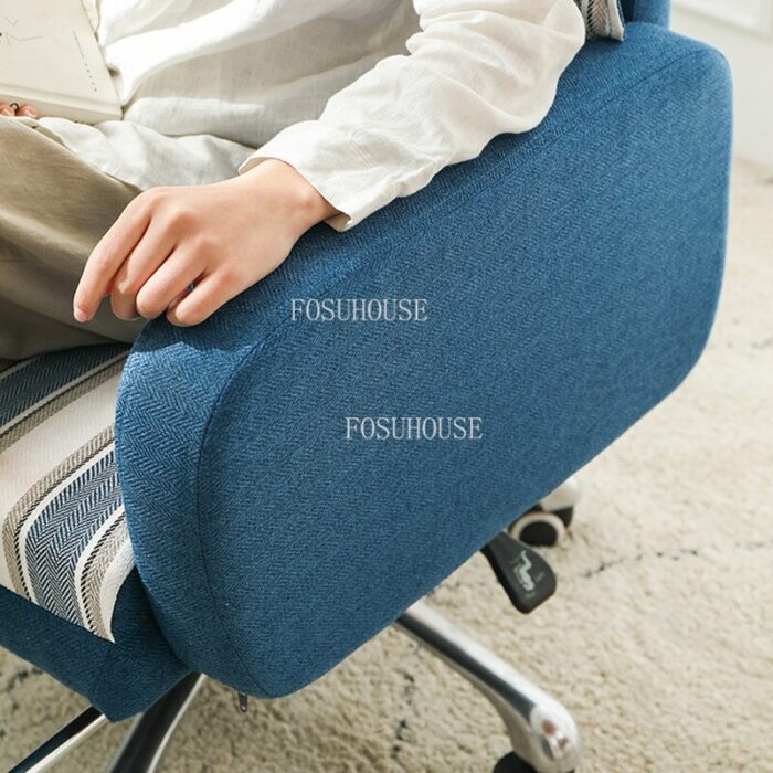 Lifting Rotating Boss Backrest Computer Chair Home Furniture Balcony Lazy Armchair Bedroom Sofa Dormitory Study Office Chairs 5