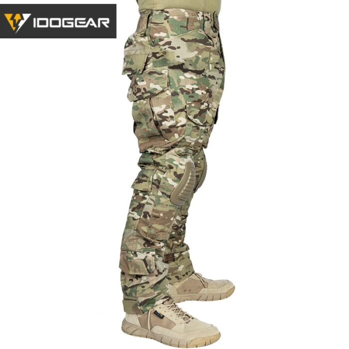 IDOGEAR Gen2 Combat Men Pants With Knee Pads Army Military BDU Airsoft Tactical Trousers Hunting Multicam 3206 3