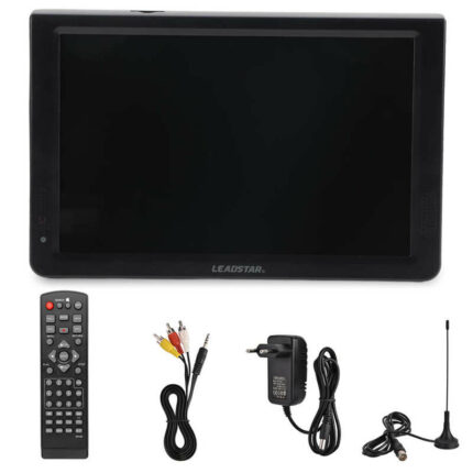 LEADSTAR 12.1 Inch TFT Player Rechargeable Digital Color TV Television Player TFT-LED Screen TV Portatil Digital TV 2