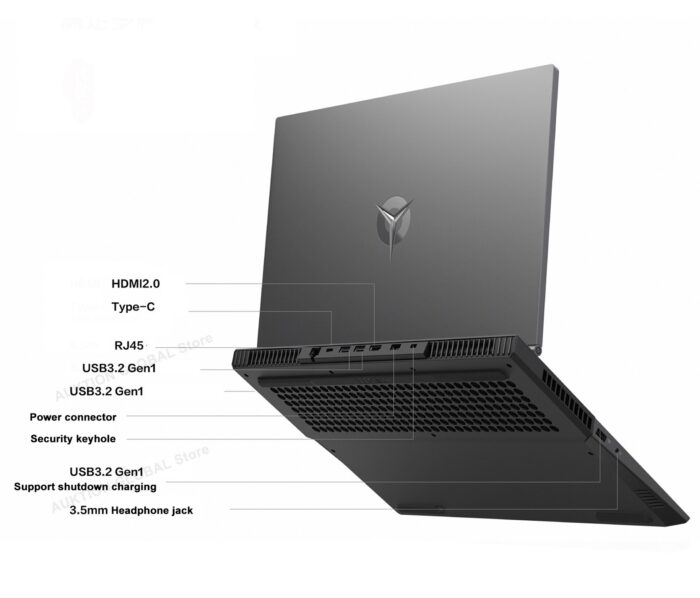 Gaming laptop Lenovo Legion R7000P Notebook With AMD Ryzen 7 4800H Windows 10 15.6 inch 16G 512G SSD GeForce RTX 2060 6G Display 6