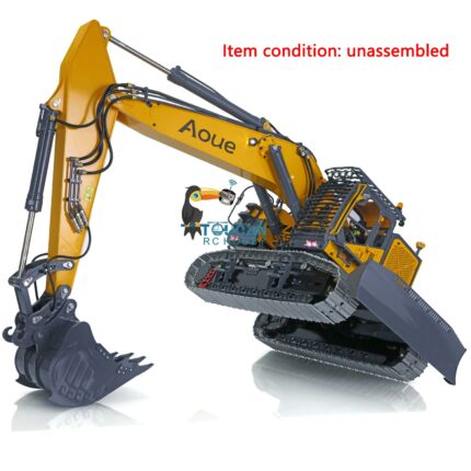 LESU 1/14 Metal RC Hydraulic Excavator Aoue ET35 Radio Control Construction Vehicle Model Pump Valve ESC Tracks THZH1295-SMT1 1