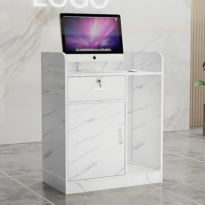 Modern Reception Desks Light Luxury Office Furniture Cashier Counter Clothing Store Front Desk Reception Counter church pulpit 3