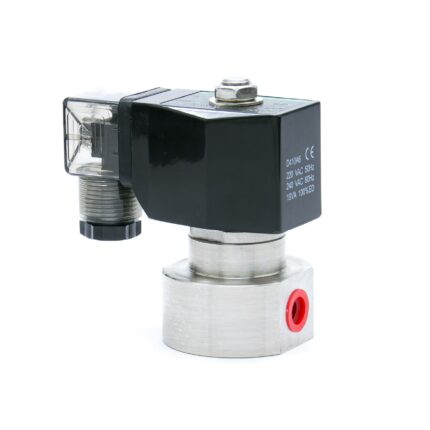 1/8" 1/4" Normally Close High Pressure 200bar/100bar Solenoid Valve 304 Stainless Steel Solenoid Valve 220VAC DC12V/24V 1