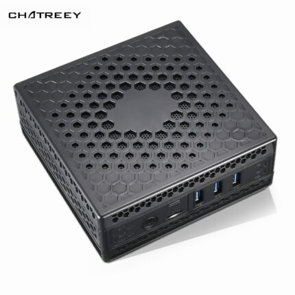 Chatreey AC1-Z Fanless mini pc intel Celeron J4125 Quad Cores windows 10 pro industrial mini computer Support windows 11 1