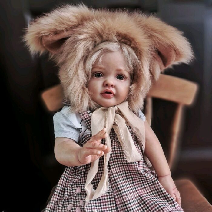 22 Inch Blank Reborn Doll Kits Betty Popular Sell Limited Sold With Full Silicone Body and Accessories 2