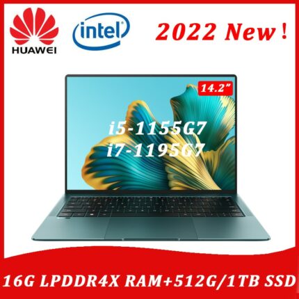 HUAWEI MateBook X pro 2022 New laptop Intel core i7-1195G7 16G RAM 512GB SSD Notebook Windows 11 Torch 3.1K full-screen Computer 1