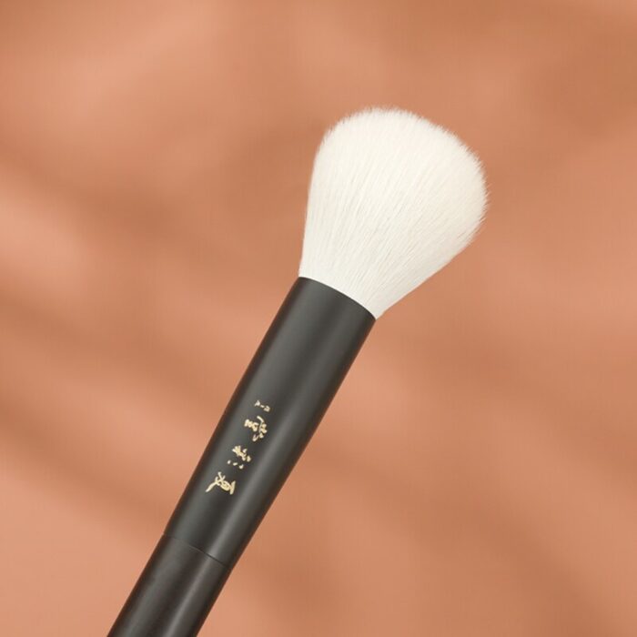 C89 Professional Handmade Make Up Brush Contour Blush Highlighter Brush Soft Saibikoho Goat Hair Ebony Handle Makeup Brushes 5