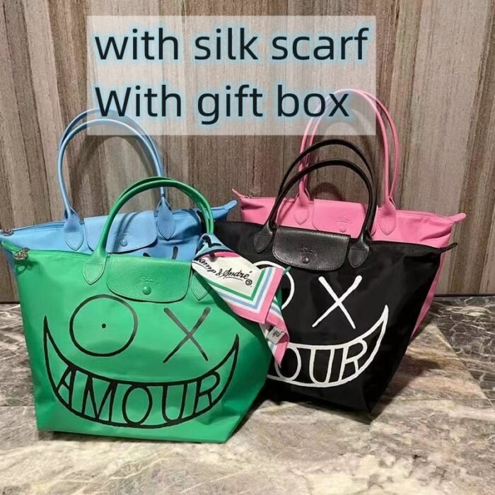 Graffiti Waterproof Nylon Dumpling Bag Ladies Folding Tote Handbag Hobo Designer Beach Women Shoulder Bags Female Shopping Bag 1