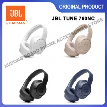 Original JBL TUNE 760NC Wireless Bluetooth Over Ear Headphones T760NC Earphone Gaming Sport Music Headset With Microphone 1